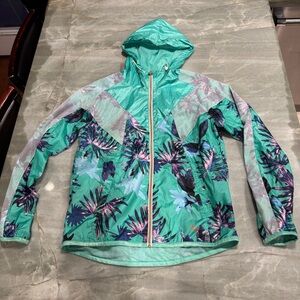 NWOT - Puma Teal Mesh Windbreaker Jacket